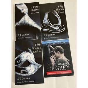 50 shades of grey trilogy Books And Blu-ray DVD